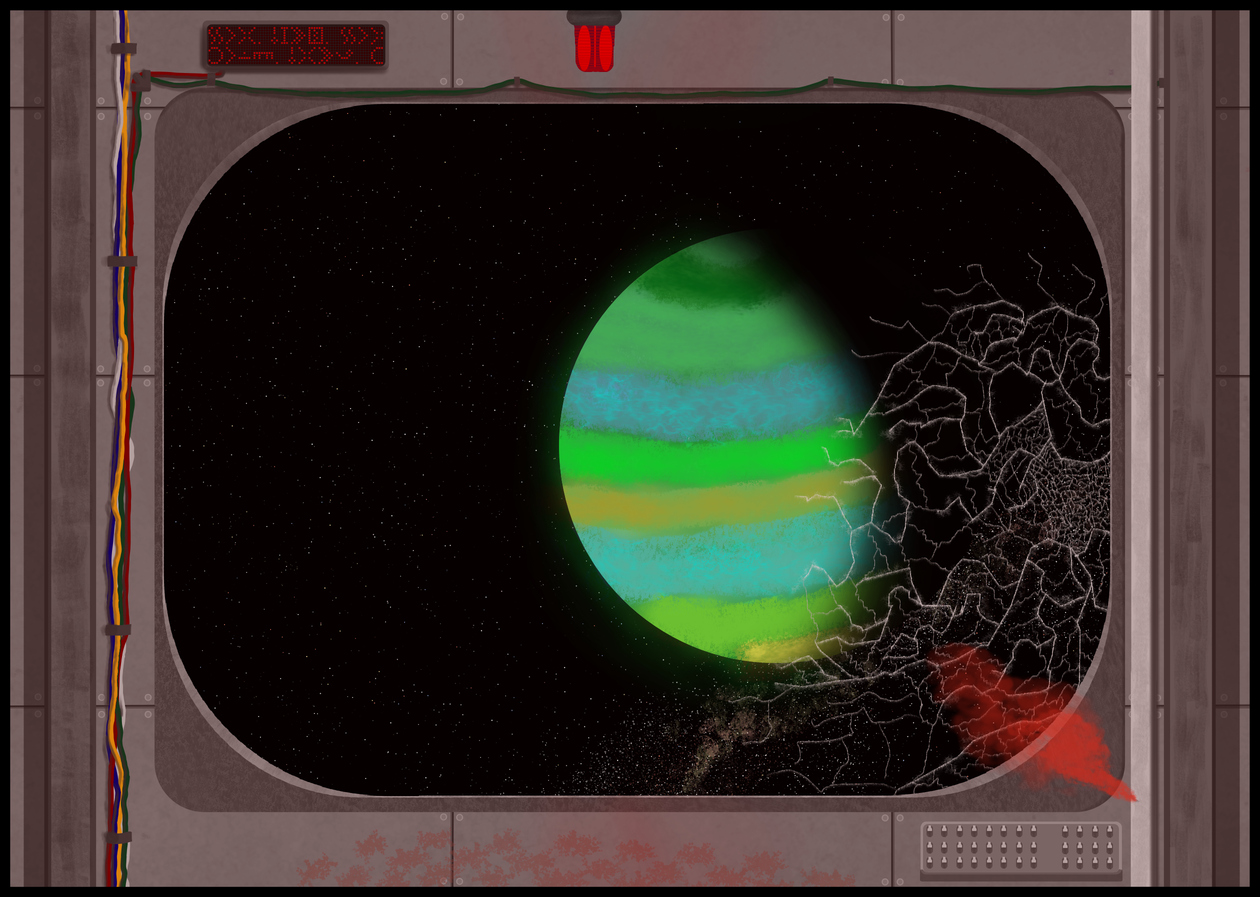 lupa lukin la mun lili mute en sike suli pi kon laso li lon. kiwen pi lupa lukin li pakala. kon loje li kama tan poki kon pakala. lipu suno li toki e ni: kon li weka. o pini e pakala. ijo li lon selo. o weka e ona.