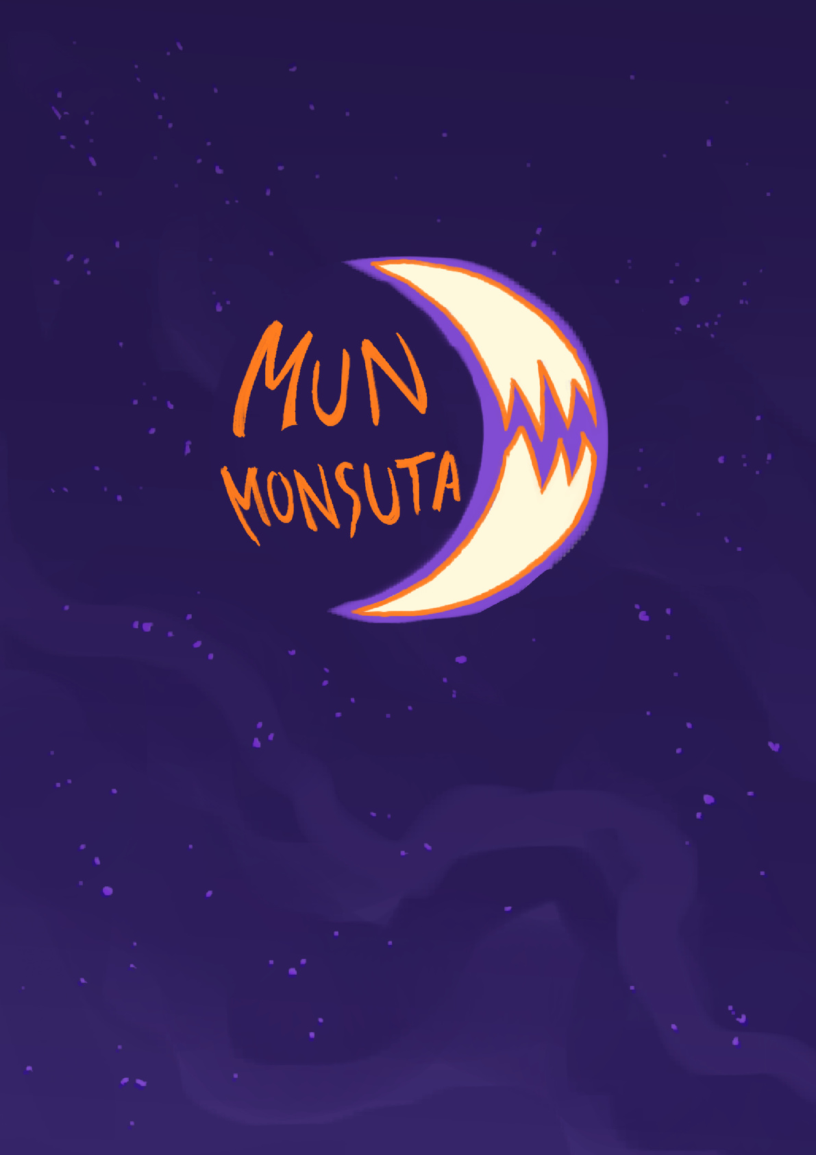 sewi pi tenpo mun. mun lili mute li lon sewi laso loje. mun suli walo la nimi monsuta li lon kepeken sitelen pona. nimi "mun monsuta" pi sitelen Lasina li lon poka li jelo.